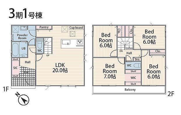 【4LDK】3期1号