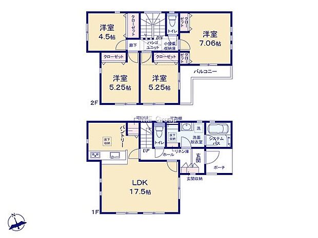【4LDK】2号棟