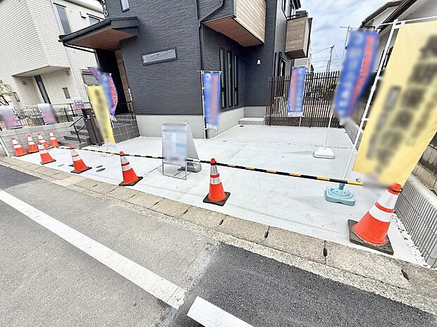 【駐車場】1号棟 ■快適な駐車スペースで安心