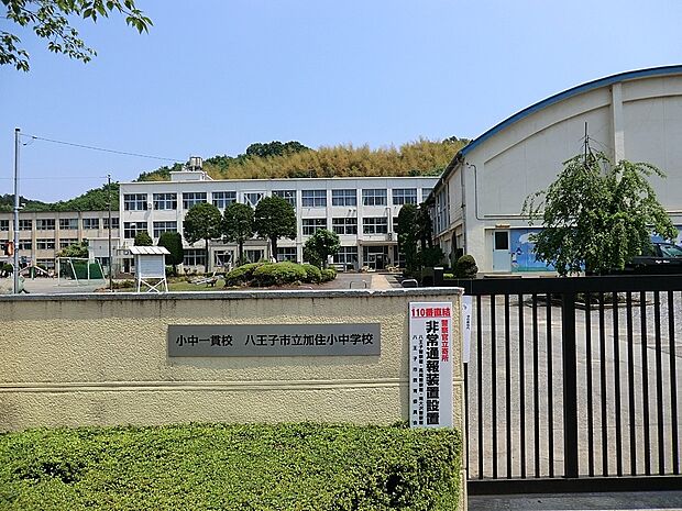 八王子市立加住小学校(約1,900m・徒歩24分)