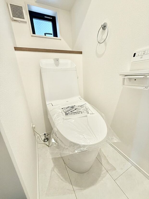 【トイレ】1号棟 ■毎日使う場所だからこそ、清潔感溢れる空間