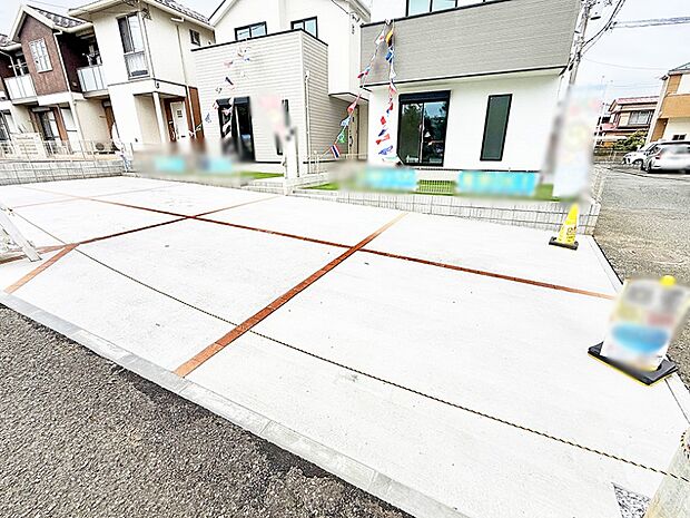 【駐車場】2号棟 ■毎日の駐車が快適に