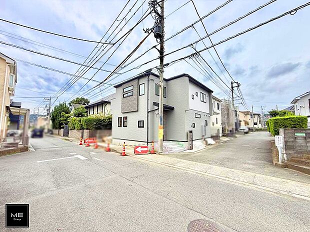 【前面道路含む現地写真】■新しい住まい、街の新しい風景