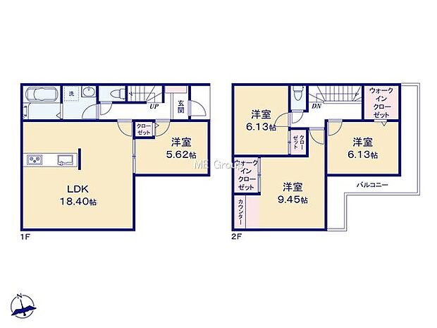 【4LDK】1号棟