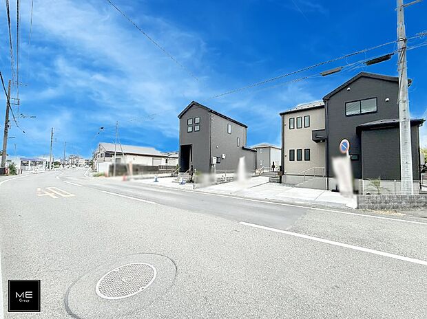 【前面道路含む現地写真】■新しい時代の息吹を感じる、心地よい環境
