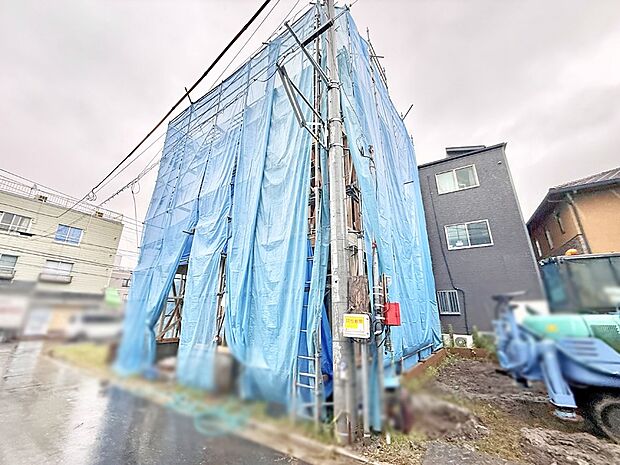 【現地外観写真】7号棟 ■家族みんなが笑顔で過ごせる、安心感のある住まい