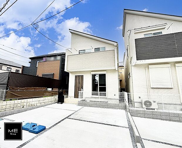 【現地外観写真】1号棟 ■家族みんなが笑顔で過ごせる、安心感のある住まい