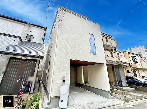 【現地外観写真】1号棟  ■新しい住まい、街の新しい風景