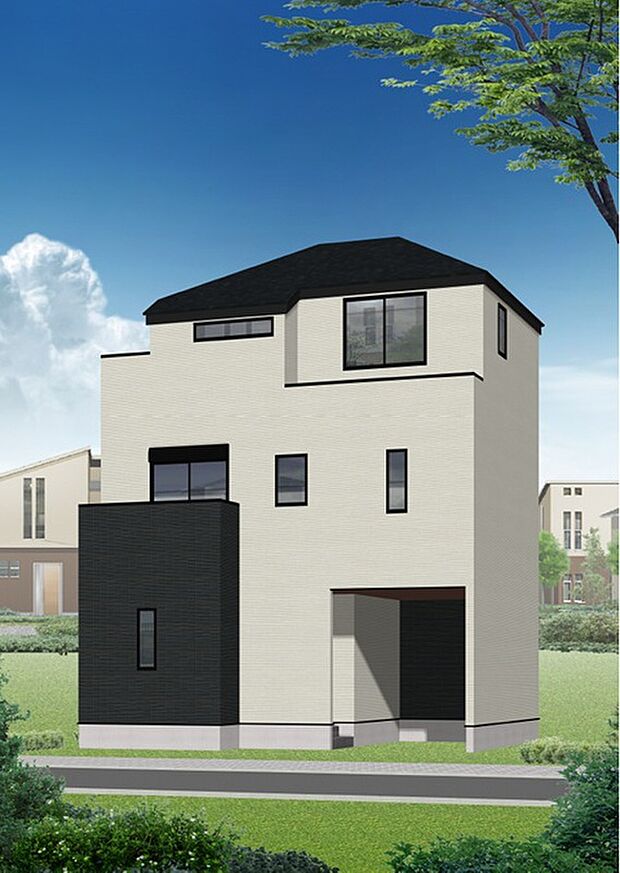 【A号棟完成イメージパース】いつもまでも美しい外観を…
サイディングは16ミリ・マイクロガードを採用
汚れを雨水で洗い流すセルフクリーニング機能付き
実際の素材をショールームにて確認出来ます。