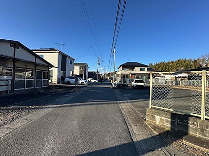 接道含む現地写真です