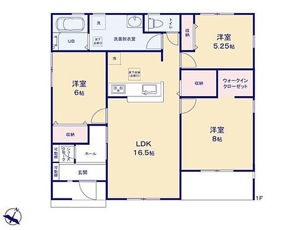 (２号棟)、価格2590万円、3LDK、土地面積240.91m2、建物面積83.63m2