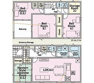 水回りの動線が良いと効率よく家事ができ暮らしの質も良くなります。キッチンと洗濯機のある洗面脱衣所が近く、往復を繰り返しても苦にならずストレスなく家事が出来ることでしょう！ 