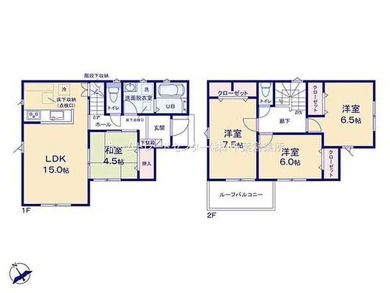 (1号棟)、価格3099万円、4LDK、土地面積132.61m2、建物面積96.06m2