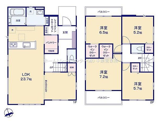 (1号棟)、価格3598万円、4LDK、土地面積159.07m2、建物面積115.39m2
