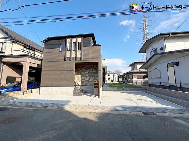 【現地外観写真】◆休日にご家族揃ってご見学はいかがでしょうか♪実際の現地を見てみると図面などではわからない、新たな発見もありますのでまずはお気軽にお問い合わせください♪