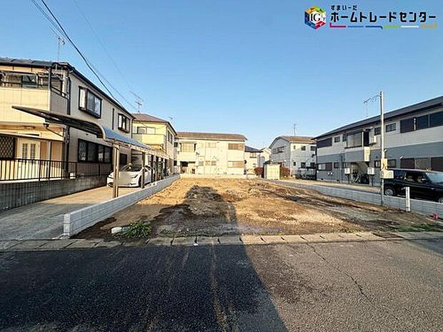 【現地外観写真】◆耐震性能にこだわる「飯田グループ」の家です!お客様のすまいと安全を守る大切な住宅だからこそ、実際の建物の作りと安心感をぜひ現地にてご体感ください!ご見学予約受付です!