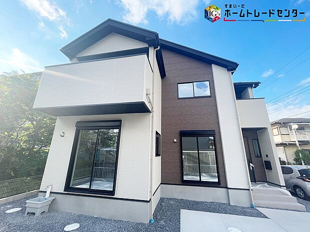 【現地外観写真】◆休日にご家族揃ってご見学はいかがでしょうか♪実際の現地を見てみると図面などではわからない、新たな発見もありますのでまずはお気軽にお問い合わせください♪