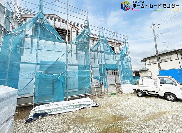 【現地写真】◆耐震性能にこだわるお家です！お客様のすまいと安全を守る大切な住宅だからこそ、実際の建物の作りと安心感をぜひ現地にてご体感ください！ご見学予約受付です！