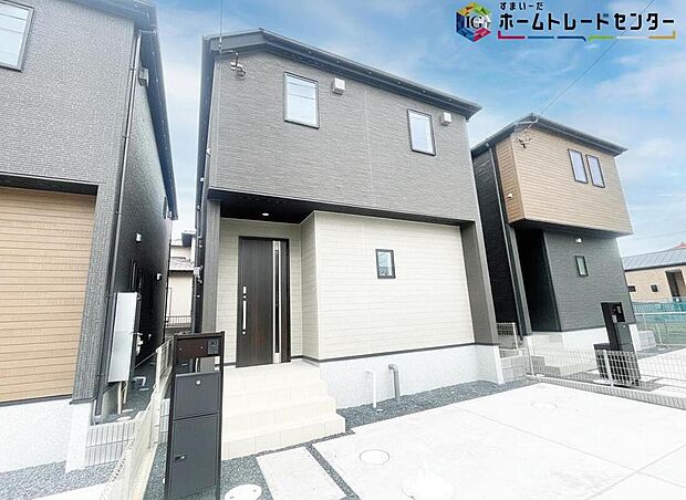【現地外観写真】◆休日にご家族揃ってご見学はいかがでしょうか♪実際の現地を見てみると図面などではわからない、新たな発見もありますのでまずはお気軽にお問い合わせください♪