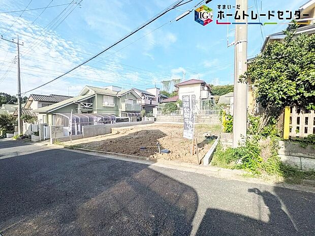 【現地外観写真】◆耐震性能にこだわる「飯田グループ」の家です!お客様のすまいと安全を守る大切な住宅だからこそ、実際の建物の作りと安心感をぜひ現地にてご体感ください!ご見学予約受付です!