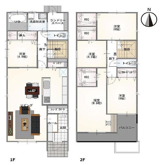 (A棟)、価格3780万円、5LDK、土地面積181.82m2、建物面積139.12m2