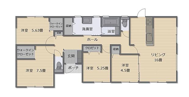 (2号棟)、価格2580万円、4LDK、土地面積286.88m2、建物面積96.06m2