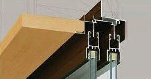 【複層ガラス】複層ガラスを標準採用しています。断熱効果を高めます。