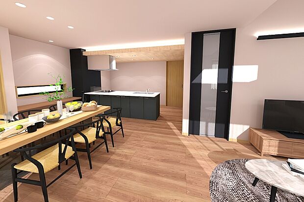 【内観完成イメージCG】LDK