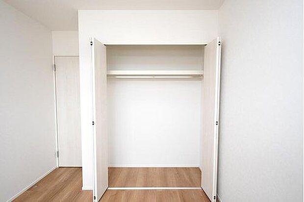 【収納】全居室に収納スペース付き!お部屋を広く使っていただけます。※施工事例です。実際とは異なります。
