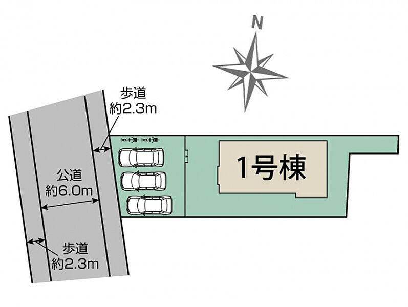 宇都宮市戸祭2丁目1棟 区画図