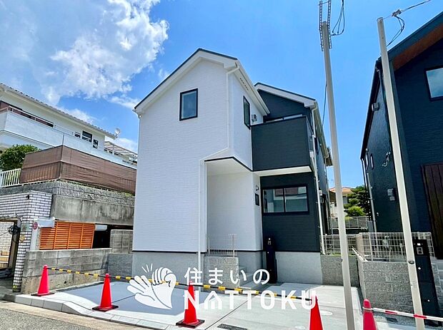 【現地写真(外観)【1号地】】健康被害に配慮したもっとも安全性の高い建材を採用し、シックハウス対策をしております。