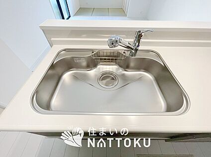 浄水器内臓ハンドシャワー付シンク