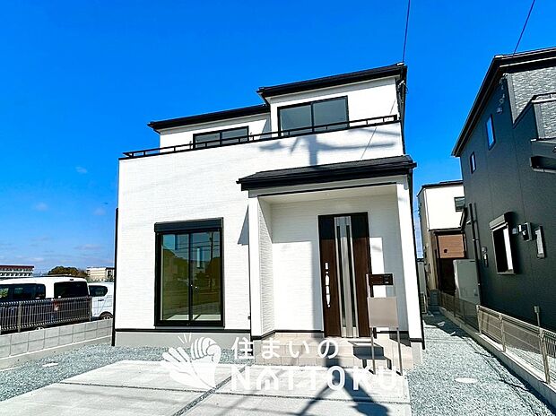 【現地写真（外観）【２号地】】健康被害に配慮したもっとも安全性の高い建材を採用し、シックハウス対策をしております。