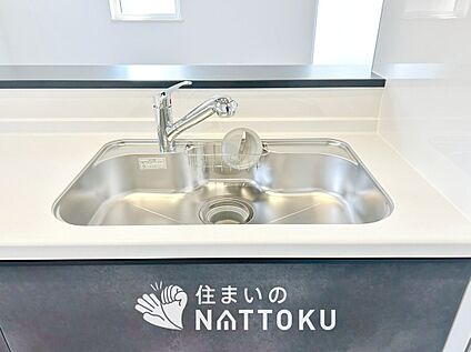 浄水器内臓ハンドシャワー付シンク