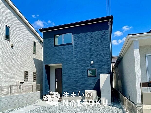 【現地写真(外観)【2号地】】健康被害に配慮したもっとも安全性の高い建材を採用し、シックハウス対策をしております。