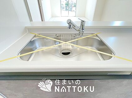 浄水器内臓型ハンドシャワー付シンク