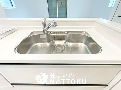 浄水器内臓ハンドシャワー付シンク