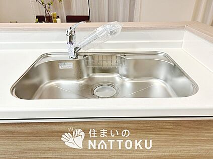 浄水器内臓ハンドシャワー付シンク