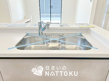 浄水器内臓型ハンドシャワー付シンク