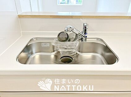 浄水器内臓ハンドシャワー付シンク