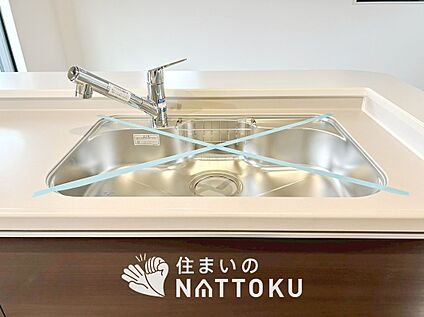 浄水器内臓型ハンドシャワー付シンク