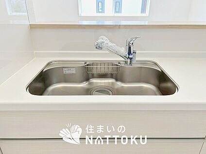 浄水器内臓ハンドシャワー付シンク
