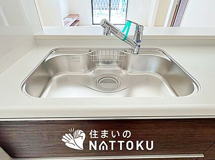 浄水器内臓型ハンドシャワー付シンク