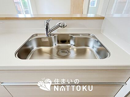 浄水器内臓ハンドシャワー付シンク