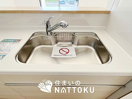 浄水器内臓ハンドシャワー付シンク