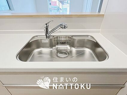 浄水器内臓ハンドシャワー付シンク