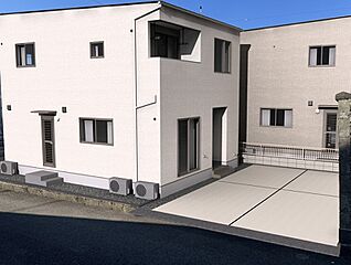 太陽光(2)6.60kW搭載 ZEH住宅松山市久米窪田町建売(2) 外観