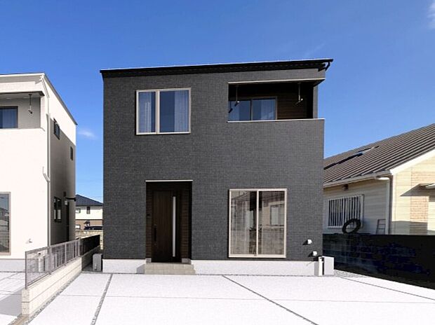 【松山市余戸中建売(2)】間取りは4LDKと、プライベートスペースをしっかり確保しつつ、楽しい家族団らんもできる広々15.1帖のLDKがある住まいです♪※外観イメージです。実際の施工と異なります。
