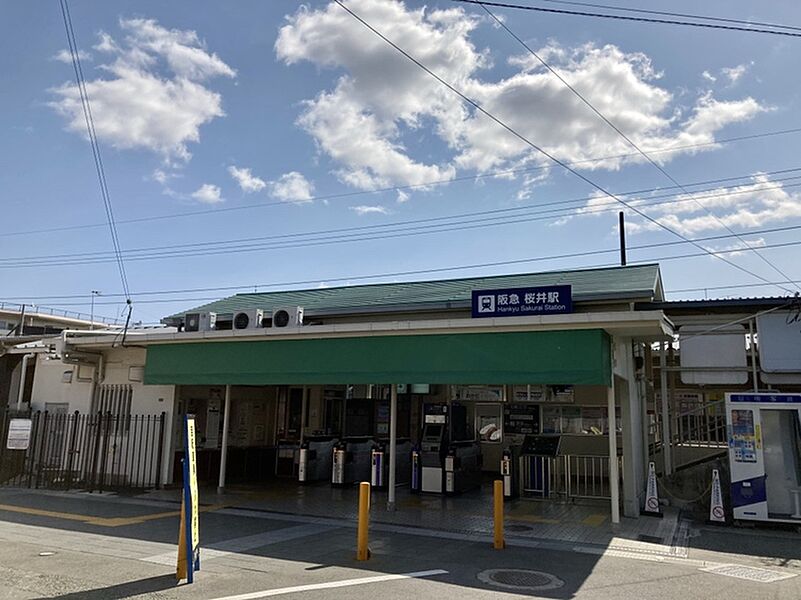 【車・交通】阪急箕面線「桜井」駅