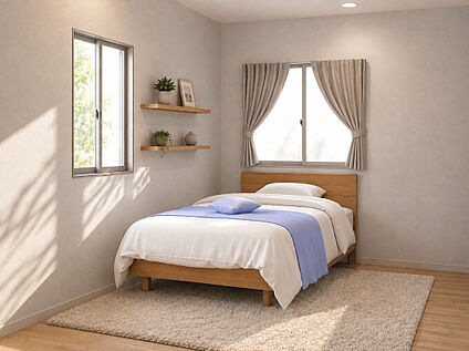 【完成イメージパース/洋室5.4帖】